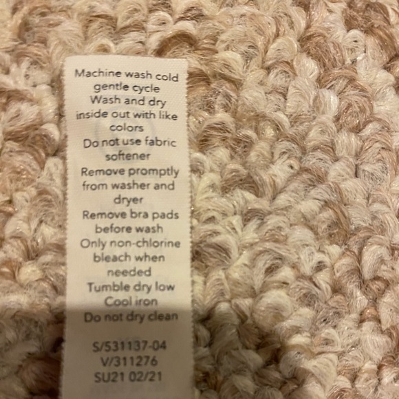 Athleta Purple Strappy Sports Bra Size XL - Picture 5 of 6